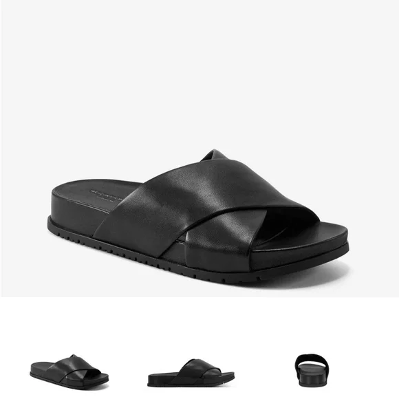 Rockport Women's Black Slide Sandals - Picture 1 of 9